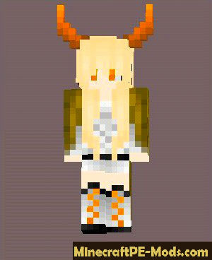 How to get horns on the skin in Minecraft PE? - Guides 