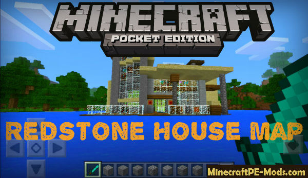 Redstone House Map For Minecraft Pe 1 17 32 1 17 30 Download