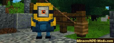 Minions Mod/Addon For MCPE 1.2.0, 1.1.5, 1.1.4, 1.1.3