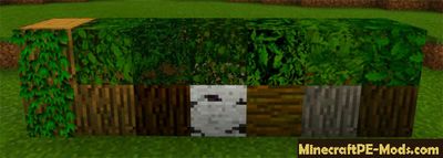 Better Trees Texture Pack For Minecraft PE 1.2.0, 1.1.5, 1.1.4