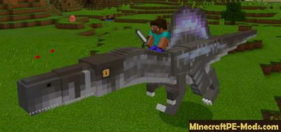 JurassicCraft Pack Mod For Minecraft PE 1.2.1, 1.2.0, 1.1.5