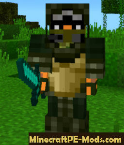 Crocodile & Armor Addon For Minecraft PE 1.8.0.13, 1.7.0 