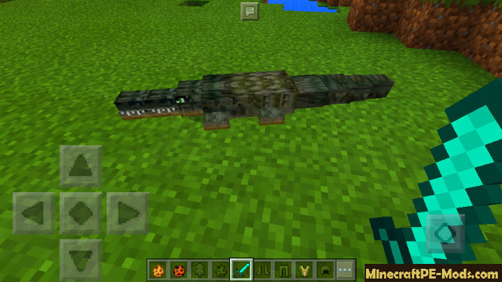 Crocodile & Armor Addon For Minecraft PE 1.8.0.13, 1.7.0 