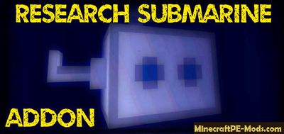Research Submarine Addon For Minecraft PE