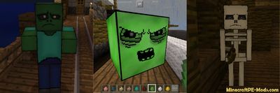 Mob Squad Texture Global Resources Pack For MCPE 1.2.0, 1.1.5