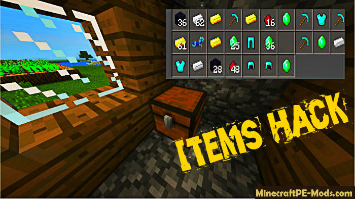 Items Hack Minecraft Pe Addon Mod Ios Android 1 16 40 1 16 Download