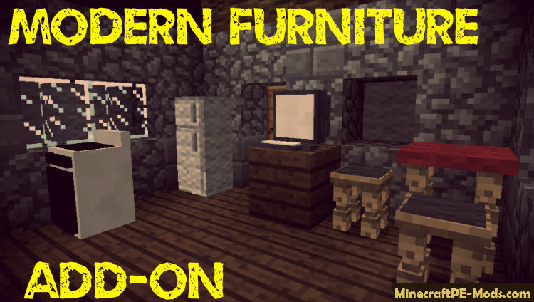 Modern Furniture Add On For Minecraft Pe Ios 1 16 2 1 16 210 Download