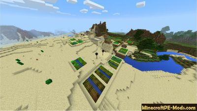 Huge Double Village Seed For Minecraft PE 1.11, 1.10.0, 1 