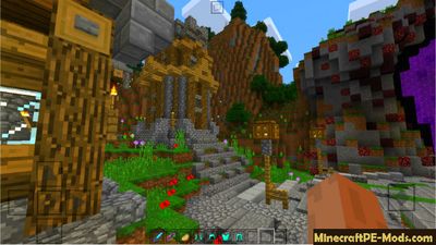 Transparent GUI Minecraft PE Texture Pack 1.2.0, 1.1.5, 1.1.4, 1.1.0