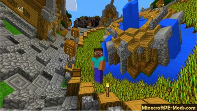 Cinema 4D Minecraft PE Shaders 1.2.0, 1.1.5, 1.1.4, 1.1.0