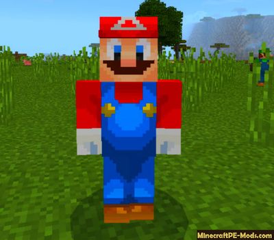 Super Mario 64 Minecraft PE Mod / Addon 1.2.0, 1.1.5, 1.1.4
