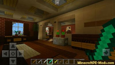 Simple Mansion Minecraft PE Map