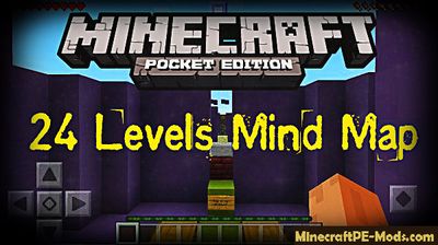 24 Levels Mind Map For Minecraft PE