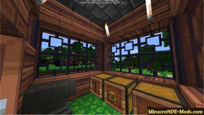 Spawn House Command Block MCPE Map 1.0.6