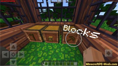 Spawn House Command Block MCPE Map 1.0.6