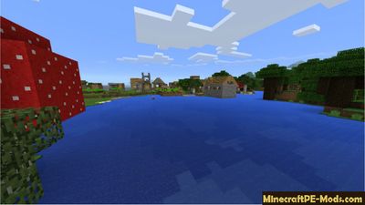 Town - Best Minecraft PE Seed For Survival