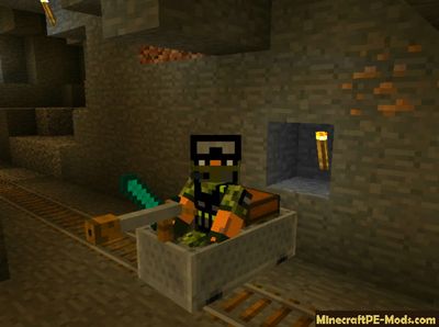 Anti-Zombie Cannon MCPE Addon/Mod 1.2.0, 1.1.5, 1.1.4