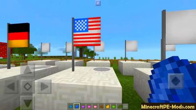 Castle Flags Minecraft PE Addon/Mod