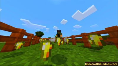 Magical Turkey Minecraft PE Mod / Addon 1.2.0, 1.1.5, 1.1.4