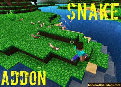 New Mob - Snake Minecraft PE Addon / Mod