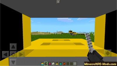 Vehicle Taxi Minecraft PE Mod / Addon 1.1.0.0, 1.1.0, 1.0.5, 1.0.0