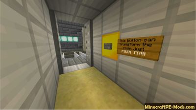 One Bedroom House-Transformer MCPE Map