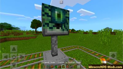 Auto Aim Turrets MCPE Addon / Mod