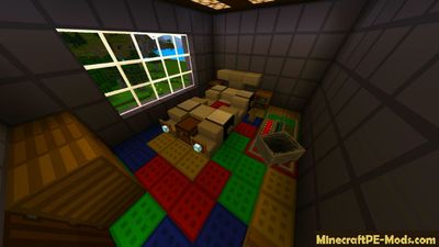 Huge Smart Home Minecraft PE Map