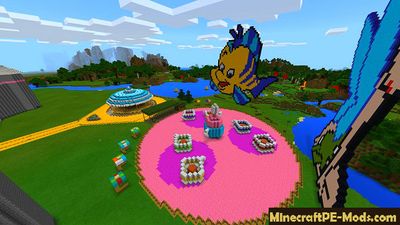 Entertainment City Minecraft PE Map