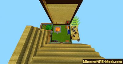 Chest-World Minecraft PE Map