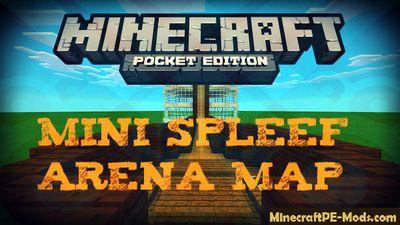 Mini Spleef Arena Minecraft PE Map