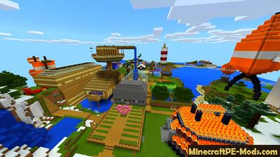 Stampy World Minecraft PE Map