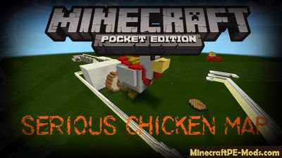 Serious Chicken Minecraft PE Map