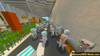 Terminator Mobs Minecraft PE Mod 1.2.0, 1.1.5, 1.1.4, 1.1.0