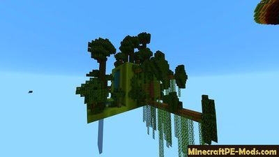 Heavenly Islands Minecraft PE Map