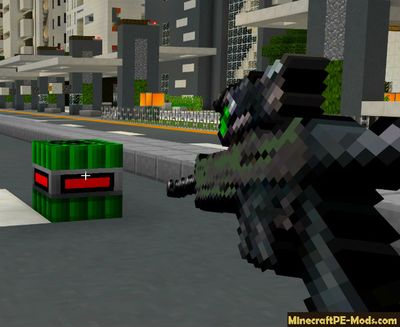 Street Gang Weapons Minecraft PE Mod 1.2.0, 1.1.5, 1.1.4, 1.1.0