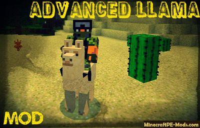 Advanced Llama MCPE Mod / Addon 1.2.0, 1.1.5, 1.1.4, 1.1.0