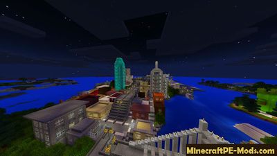 Mini N-Y Minecraft PE Map