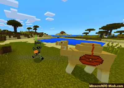 New Animal in the Desert Minecraft PE Addon