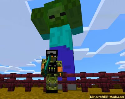 Vanilla Bosses Minecraft PE Addon / Mod