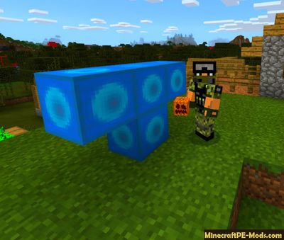 Azure Magic Giant Minecraft PE Mod 1.2.0, 1.1.5, 1.1.4, 1.1.0