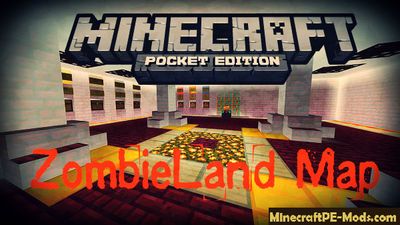 ZombieLand Minecraft PE Map