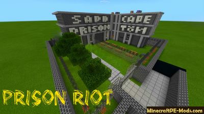 Prison Riot Minecraft PE Map