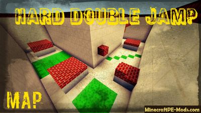 Hard Double Jamp Minecraft PE Parkour Map