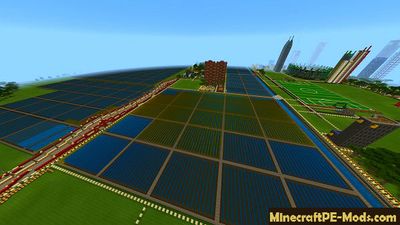 Adventure in Megalopolis Minecraft PE Map