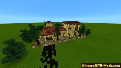 Italian House Minecraft PE Map