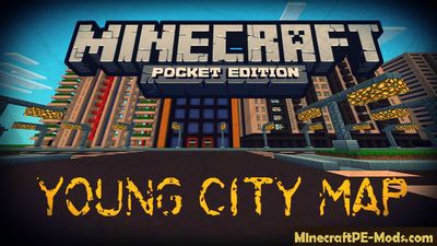 Young City Minecraft PE Map