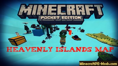 Heavenly Islands Minecraft PE Map