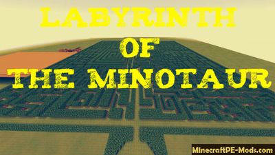 Labyrinth Of The Minotaur Minecraft PE Map