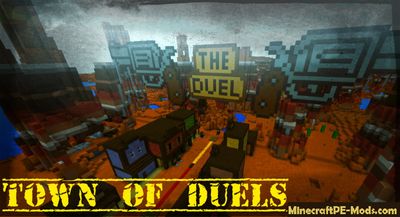 Town Of Duels Minecraft PE Map